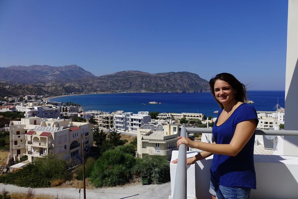 Iolkos Hotel Karpathos Bagian luar foto